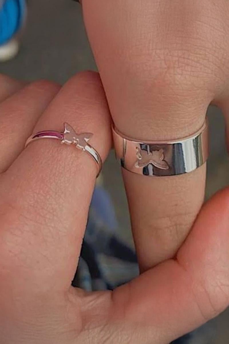 Butterfly Ayarlanabilir İkili Yüzük