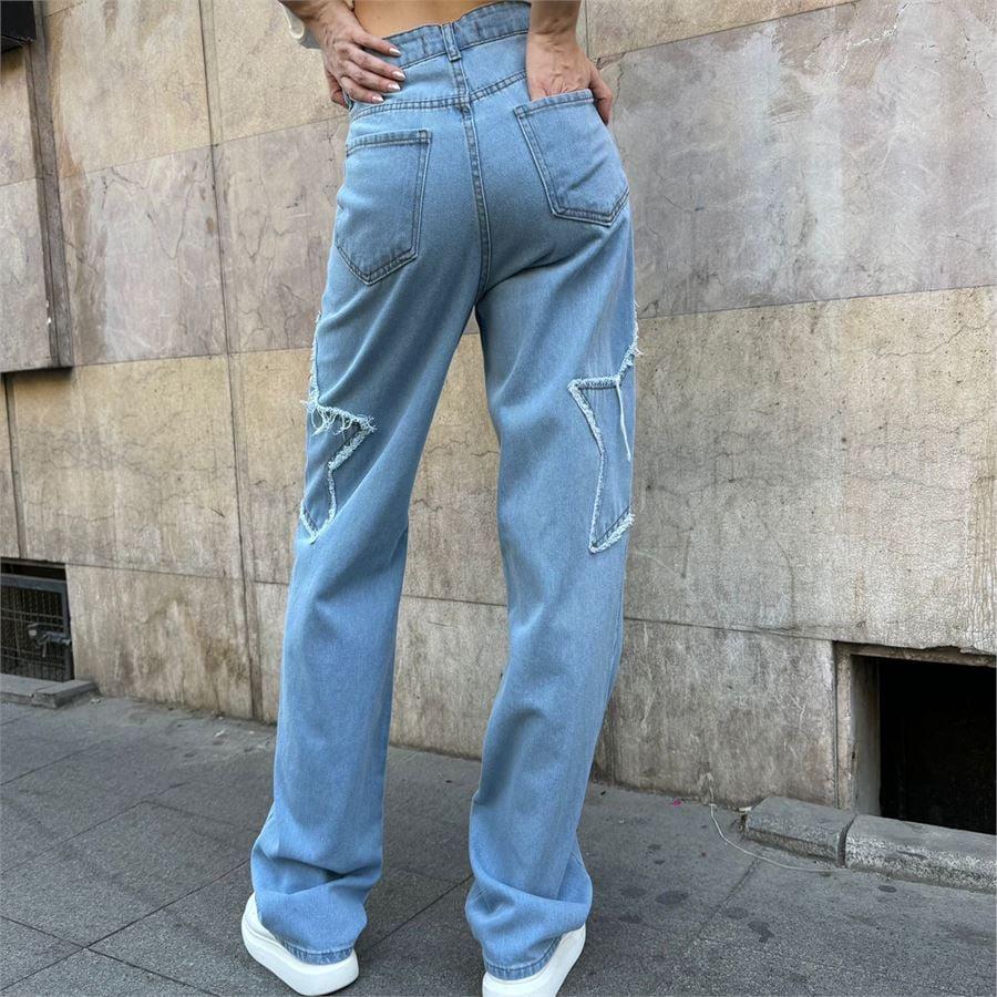 Mavi Jean Middle Star Vintage Baggy Kot Pantolon