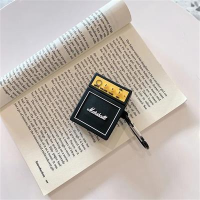 3. Nesil Siyah Marshall Amplification Airpod Kılıf