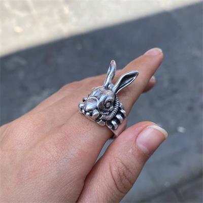 3D Death Rabbit Yüzük