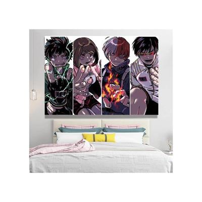 70 X 100 Cm Anime My Hero Academia - Characters Duvar Halısı 