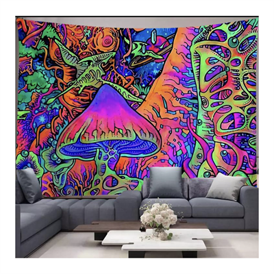 70 X 100 Cm Colors Mushroom Duvar Halısı 