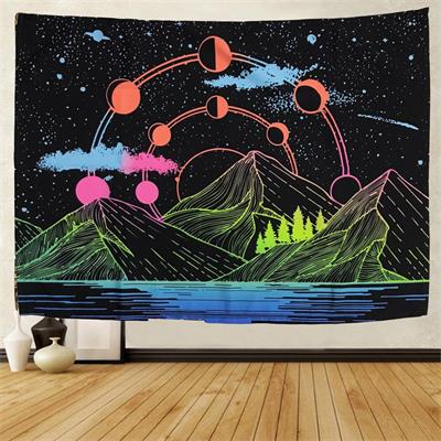 70 X 100 Cm Colour Moon Duvar Halısı 