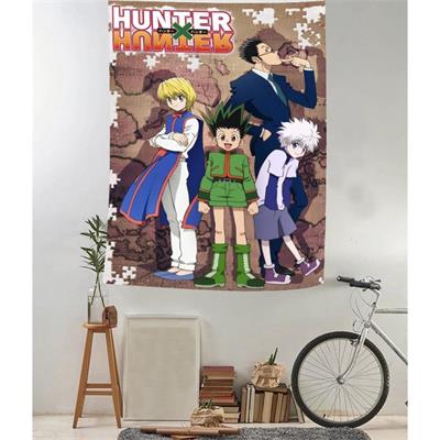 Anime 70 X 100 Cm   Hunter X Hunter Characters Duvar Halısı 