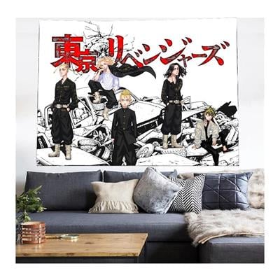 Anime 70 X 100 Cm Anime Tokyo Revengers Pose Duvar Halısı 