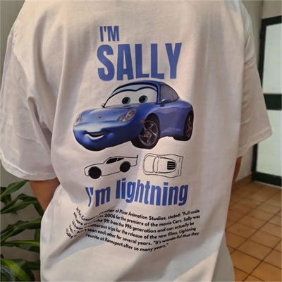 Beyaz Cars Im Sally - Im Lightning Unisex T-Shirt