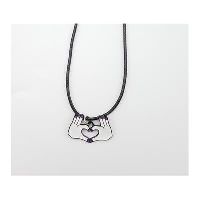 Couple Hand Heart Kolye