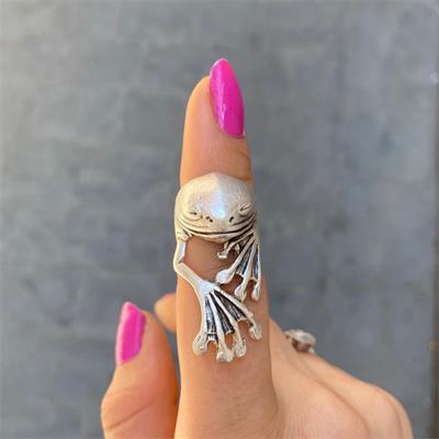 Frogs Finger On You Ayarlanabilir Yüzük