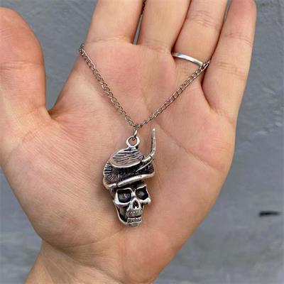 Gentleman Skull Zincirli Kolye