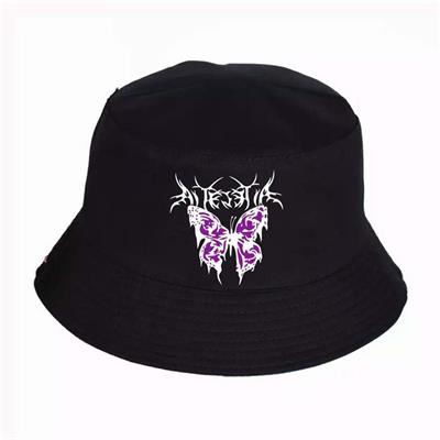 Gloomy Butterfly Bucket Şapka