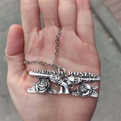 Guns NRoses - Red Rose Kolye 