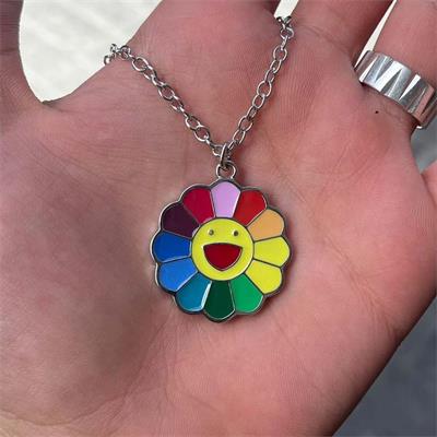 Happy Daisy Rainbow Kolye