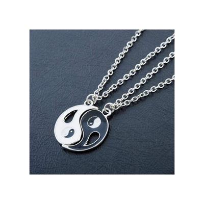 İkili Ying Yang Kolye