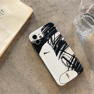 Japanese Anime Girl Eyes Iphone Telefon Kılıfları