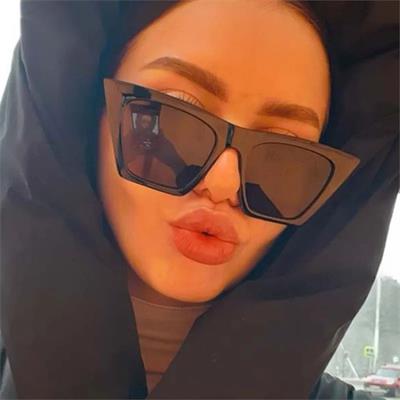 Kahverengi Çerçeve Ve Camlı Cateye Güneş Gözlüğü