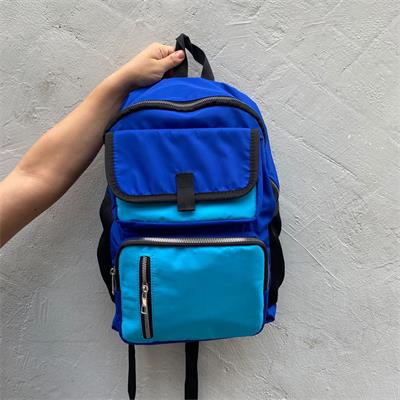 Lacivert - Mavi Dört Gözlü Suluk Bölmeli Sırt Çantası