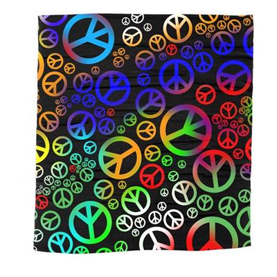 Lgbt (Gökkuşağı)- Peace Rainbow Bandana