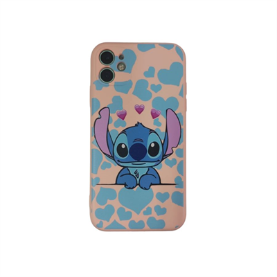 Lovely Stitch Heart İphone Telefon Kılıfları