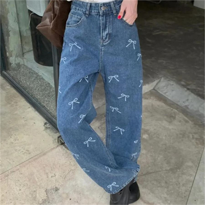 Mavi Jean Fiyonk Collage Baggy Kot Pantolon