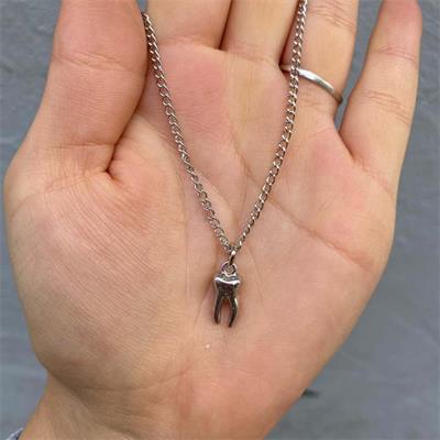 Minimal Tooth Zincirli Kolye