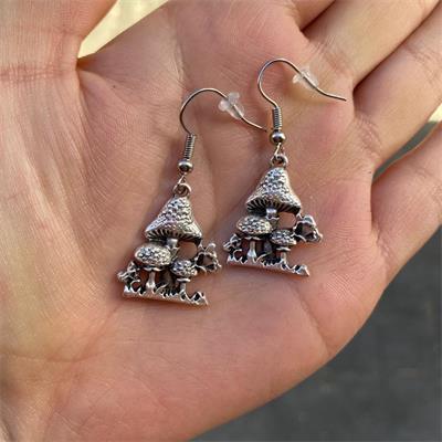 Mushrooms Family Küpe