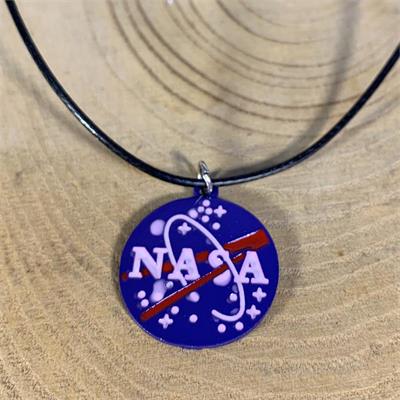 Nasa Metal Kolye