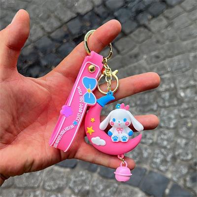 Pembe Sanrio - Wish You Good Luck Silikon Anahtarlık