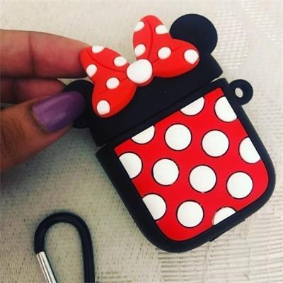 Puantiyeli Mickey Mouse Airpod Kılıf