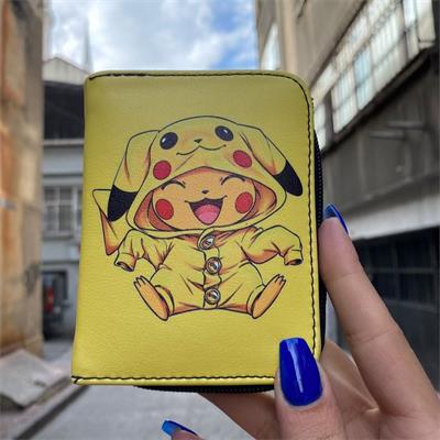 Sarı Pokemon Pikachu Baby Kısa Cüzdan