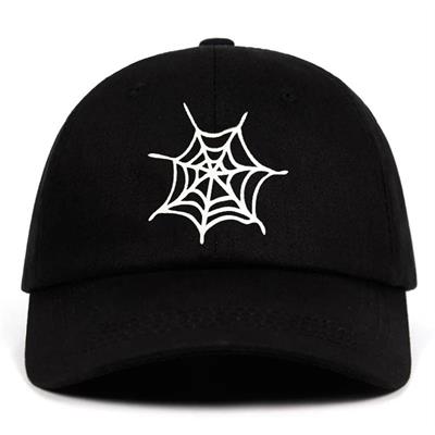 Siyah Spider Web Şapka