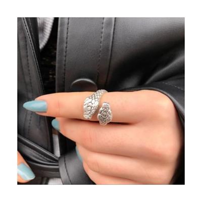 Two Heads Snake Ayarlanabilir Yüzük