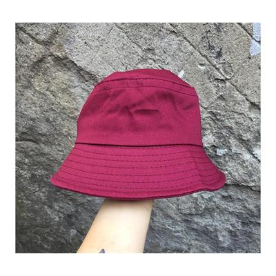 Vişne Rengi Yazlık Bucket Şapka