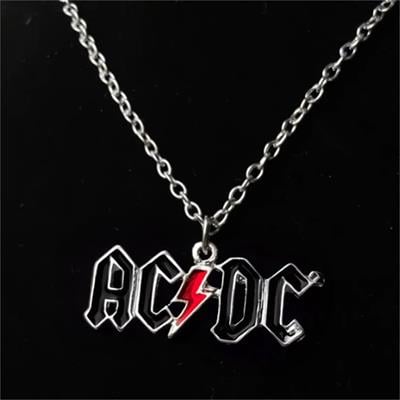 Zincirli Ac/Dc Kolye 