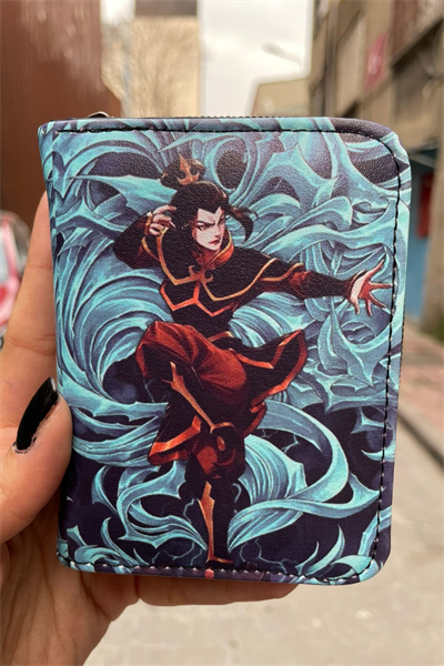 Anime Avatar: The Last Airbender Azula Kısa Cüzdan