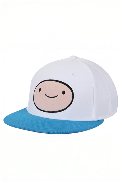 Beyaz Adventure Time Finn Baseball Şapka