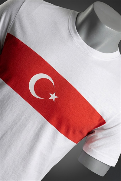 Beyaz Nostajik Türkiye Unisex T-Shirt