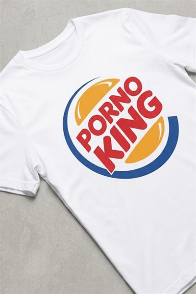 Beyaz Porno King Unisex T-Shirt