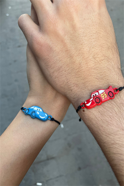 Cars Sally & Mcqueen Çift Bileklik