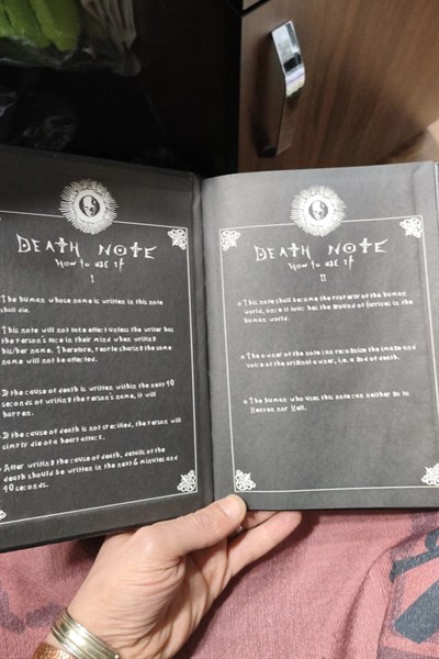 Death Note Anime Defter
