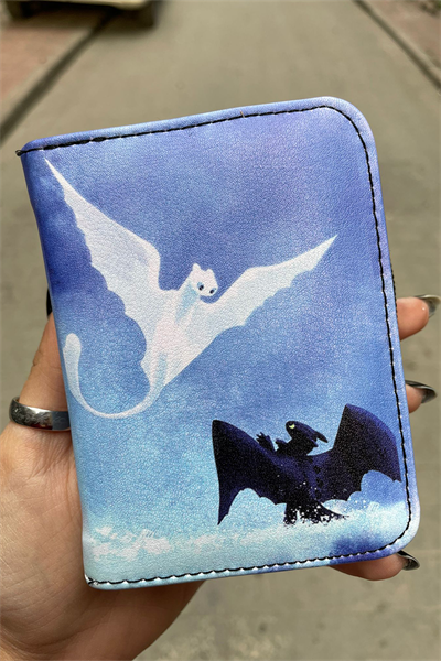 Ejderhanı Nasıl Eğitirsin Işık Öfkesi ve Dişsiz Art Kısa Cüzdan