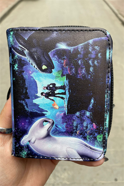 Ejderhanı Nasıl Eğitirsin Love Art Kısa Cüzdan