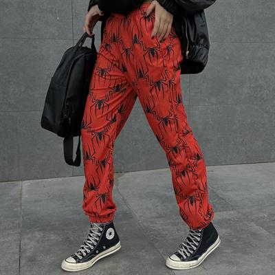 Kırmızı Spider Vectorel Erkek Eşofman