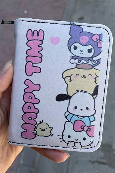 Kuromi Happy Time Kısa Cüzdan