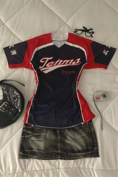 Lacivert Tenma Dream Vintage Japon Forma