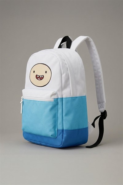 Mavi  Adventure Time Finn Sırt Çantası