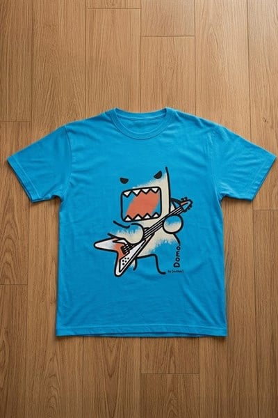 Mavi Domo-Kun Y2K Unisex T-Shirt
