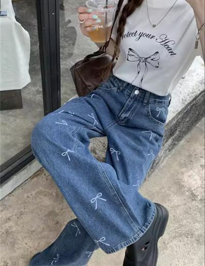 Mavi Jean Fiyonk Collage Baggy Kot Pantolon