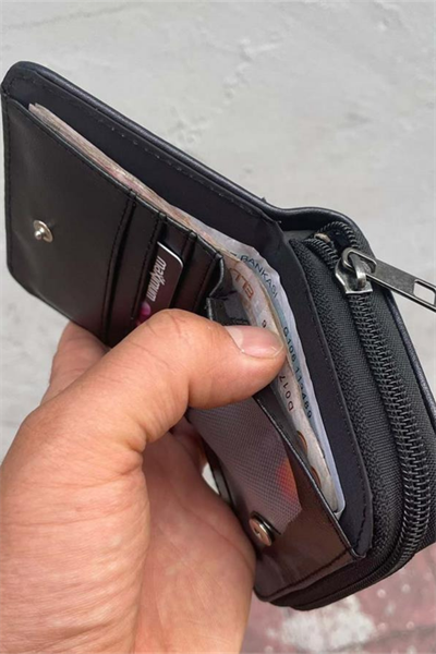 Mor Cute Lambs Kısa Cüzdan