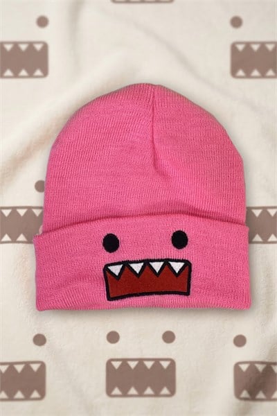 Pembe Domo Kun Unisex Bere