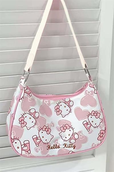 Pembe Hello Kitty Lolita Kol Çantası